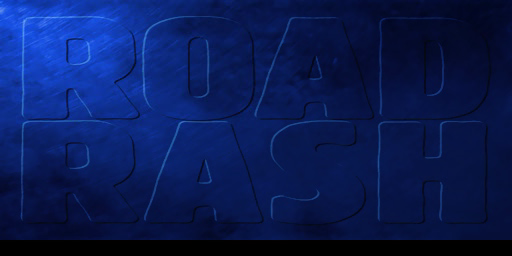 Оригинальный синий фон Road Rash